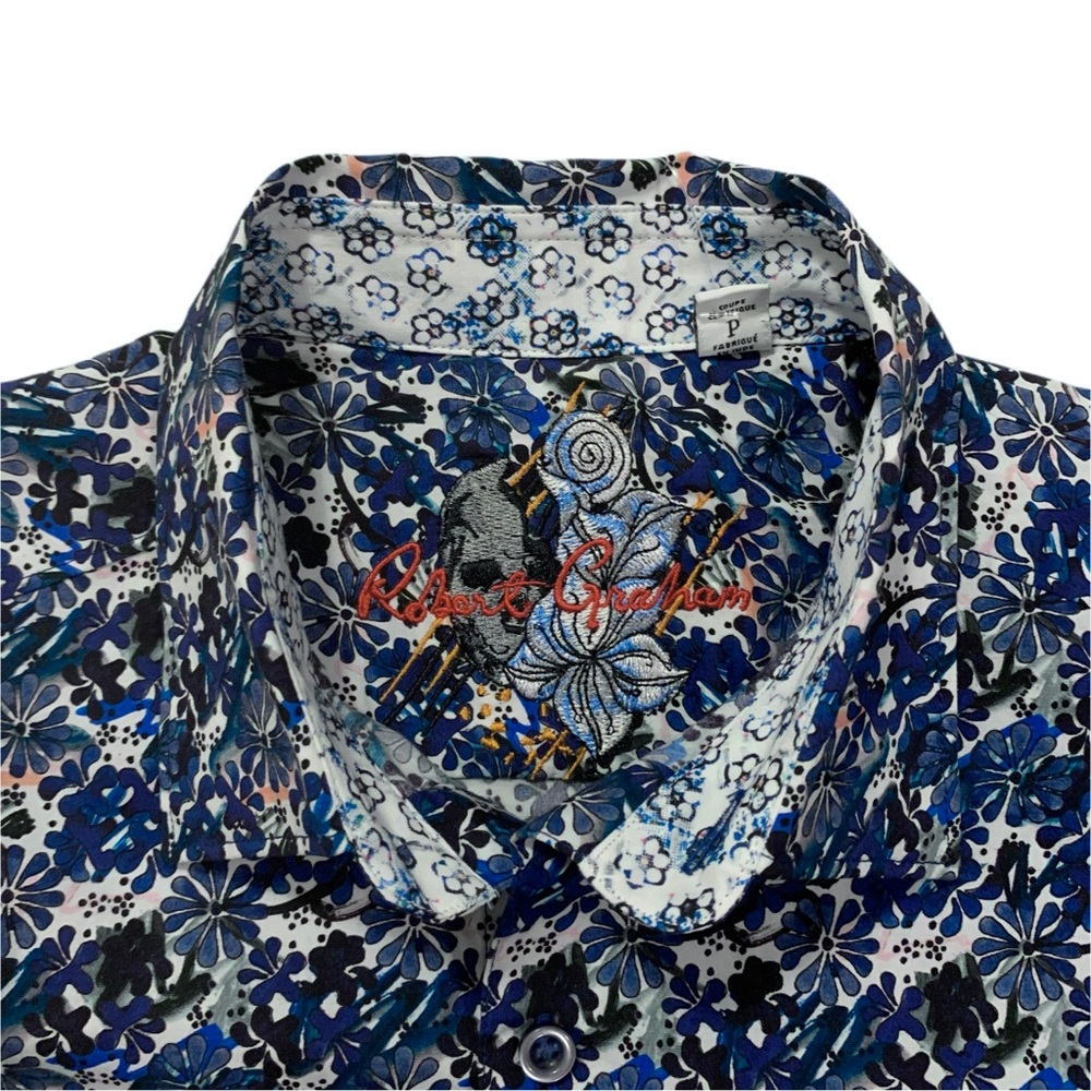 NWT Robert Graham Boise Short Sleeve Shirt - Picture 4 of 8
